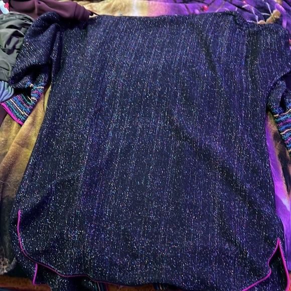 A Sam Wong Myung- Rainbow Cardigan - size large - Picture 6 of 6